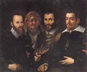 Self-Portrait with Parents and Half-brother